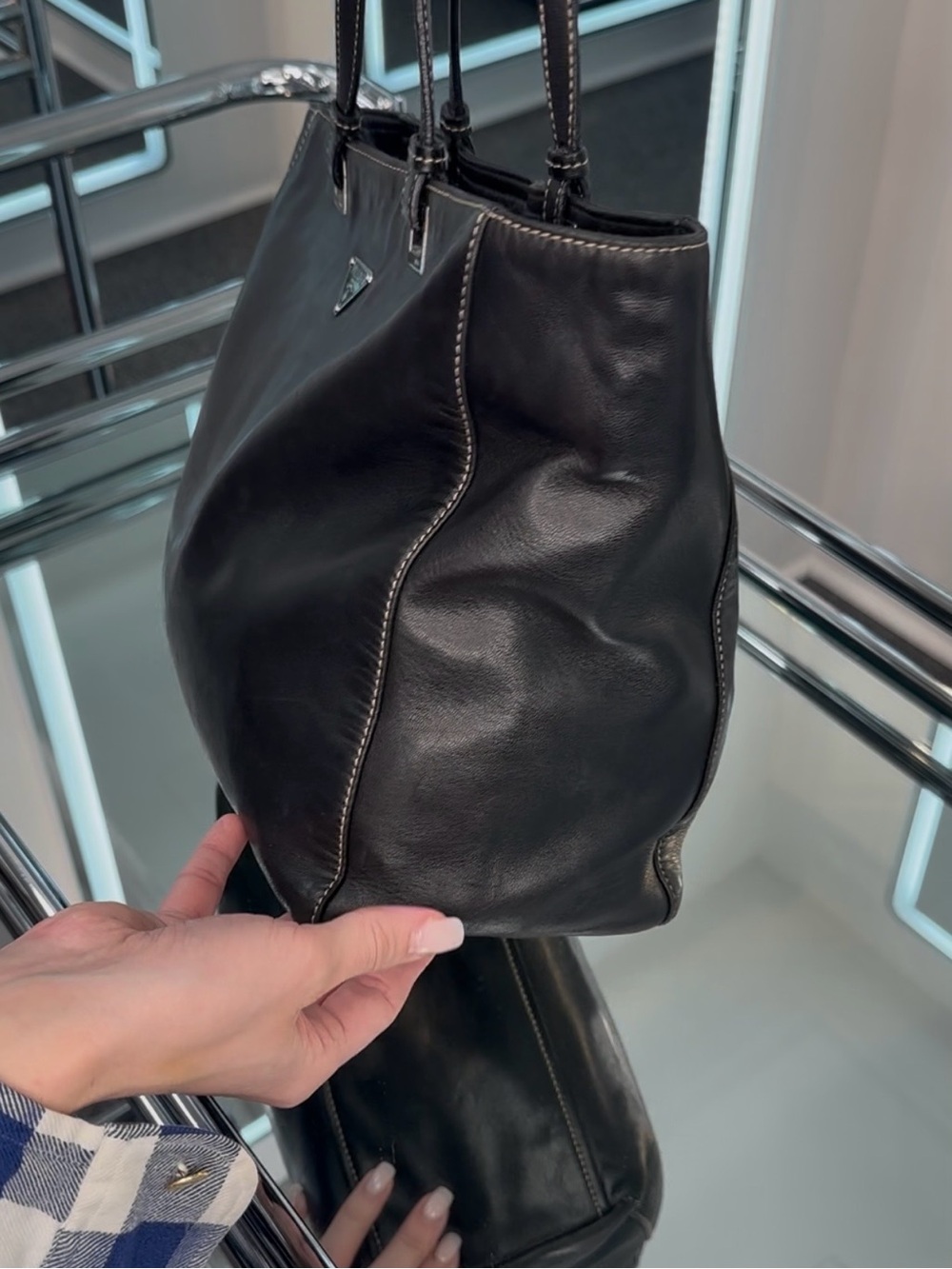 Prada "Acciaio" Tote - Picture 11 of 16